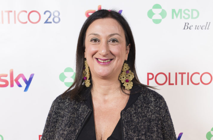 Assassinated journalist Daphne Caruana Galizia 