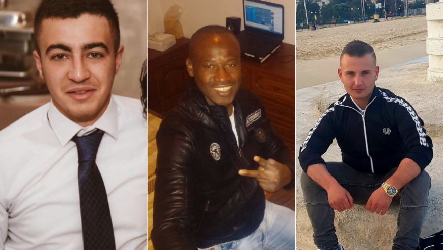Lorin Scicluna (left) and Francesco Fenech (right) have been charged with the murder of Lassana Cisse Souleymane