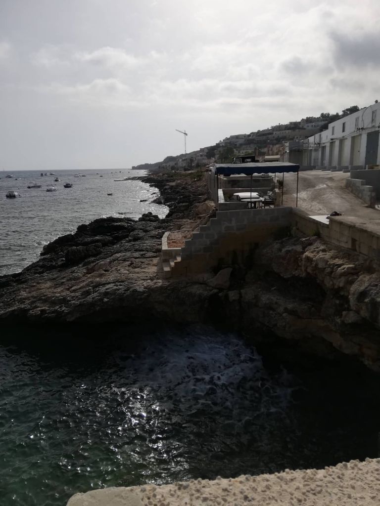 The Mellieħa site as of Monday