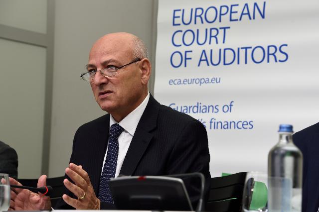 Louis Galea at the European Court of Audtiors