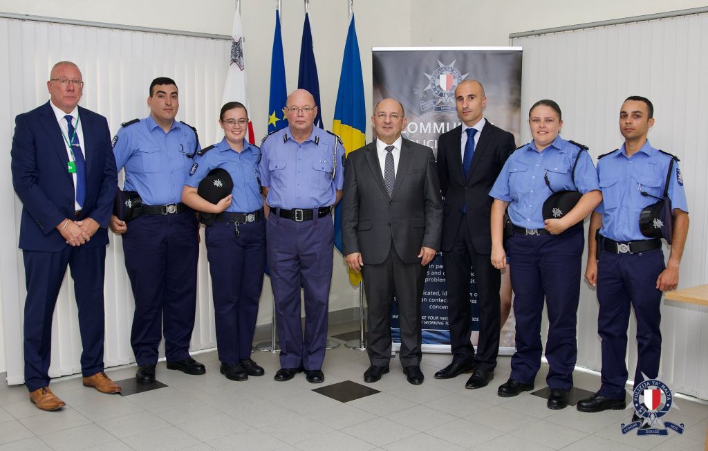 The four community police officers