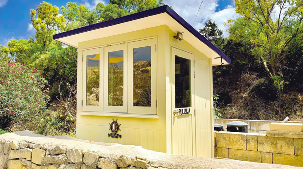 An air-conditioned sentry box to guard sheep. Photo: Times of Malta