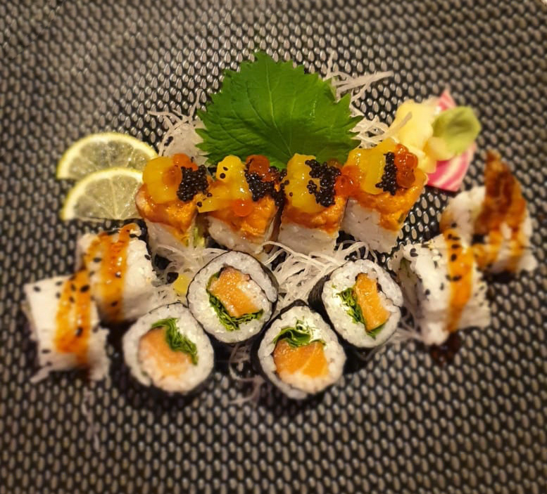 Selection of Zest’s Signature Sushi