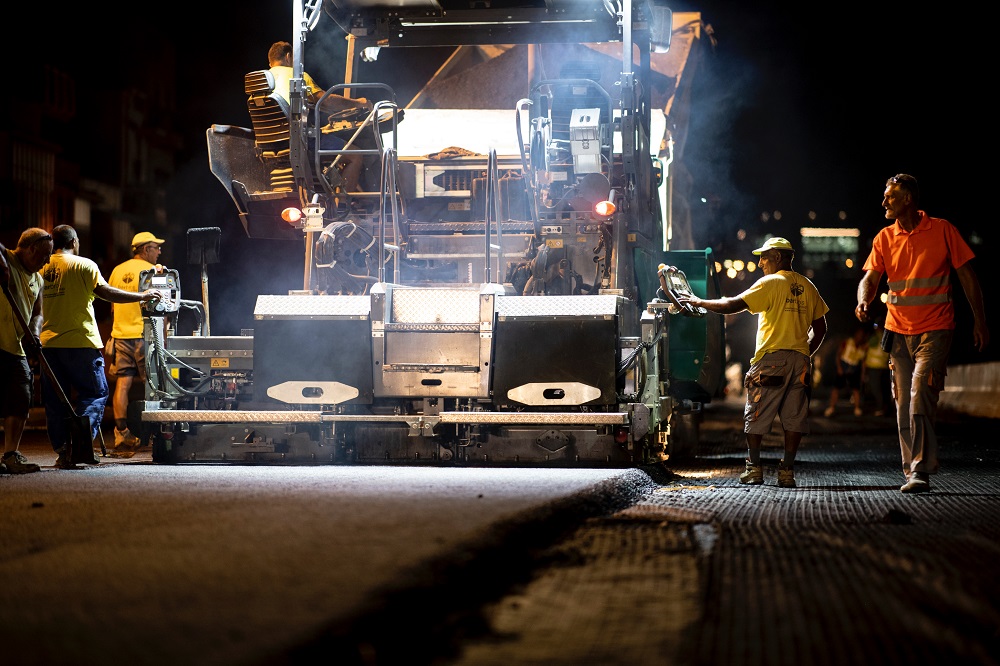 Roadworks on Regional Road 