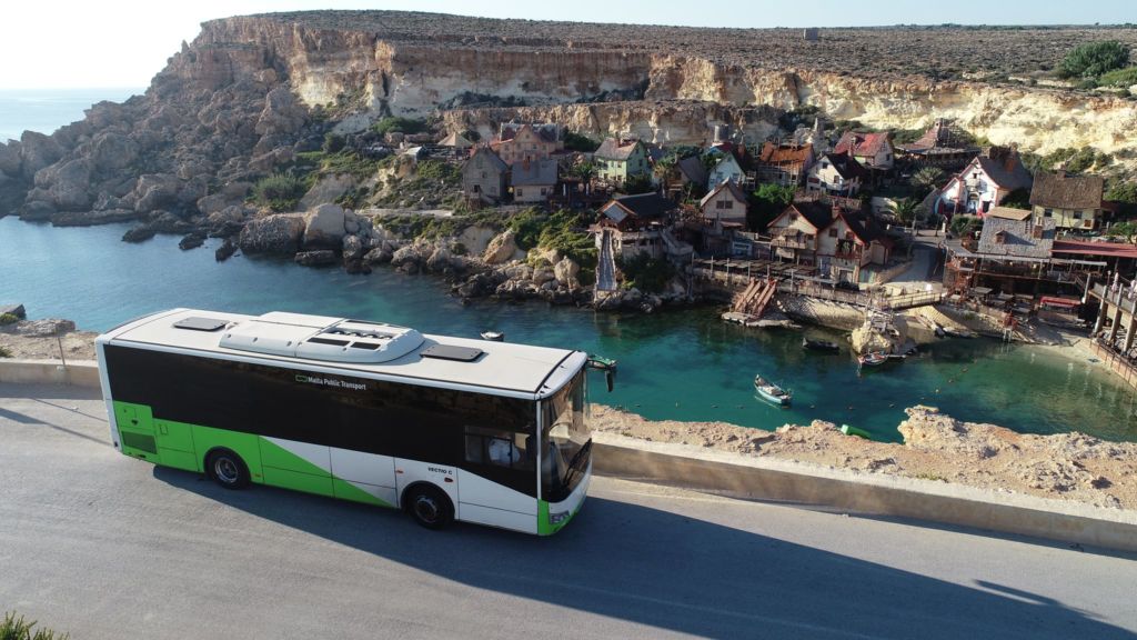 A modern Maltese bus (Photo: Malta Public Transport)