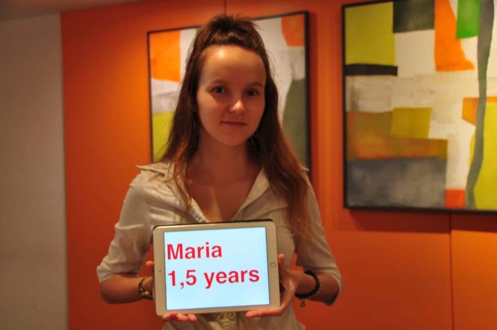Maria, 1.5 years @ the Mellieħa Bay Hotel