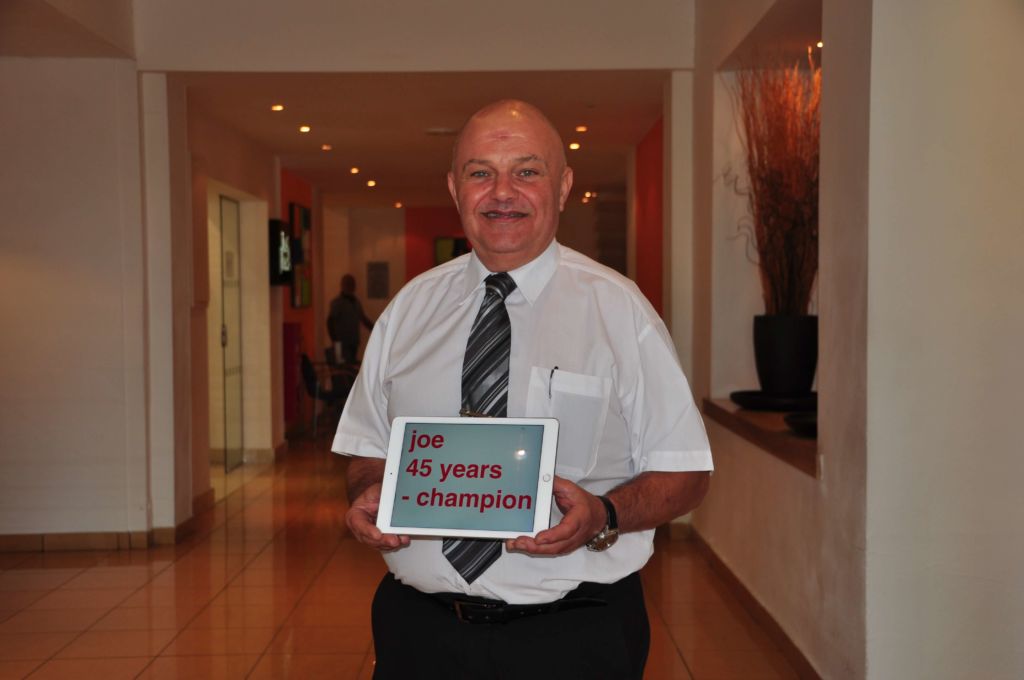 Joe, 45 years @ the Mellieħa Bay Hotel