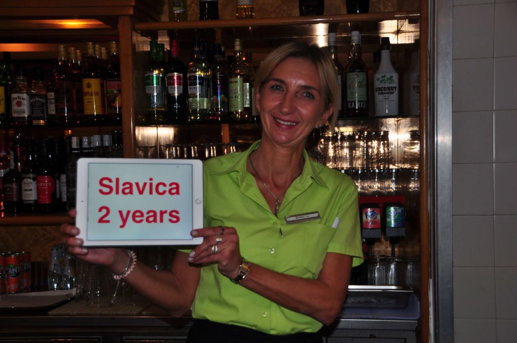 Slavica, 2 years @ the Mellieħa Bay Hotel