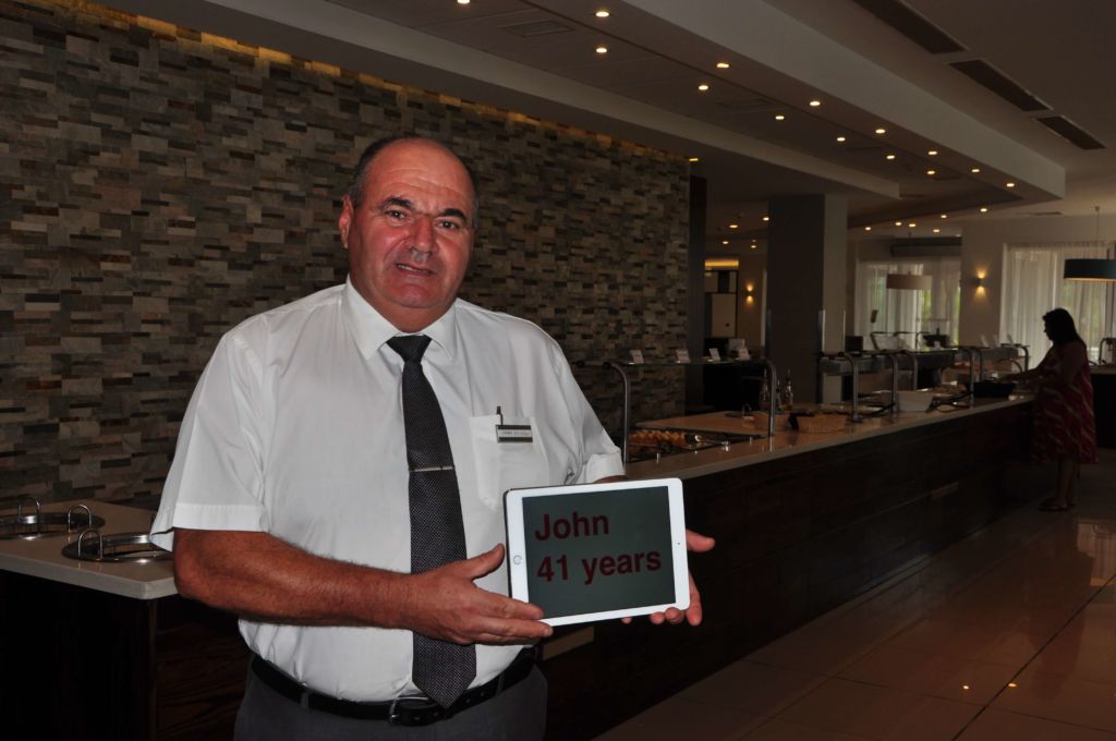 John, 41 years @ the Mellieħa Bay Hotel