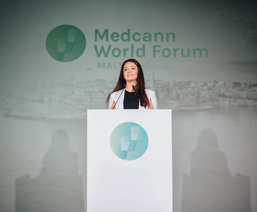 MEP Miriam Dalli delivered her keynote speech in style.