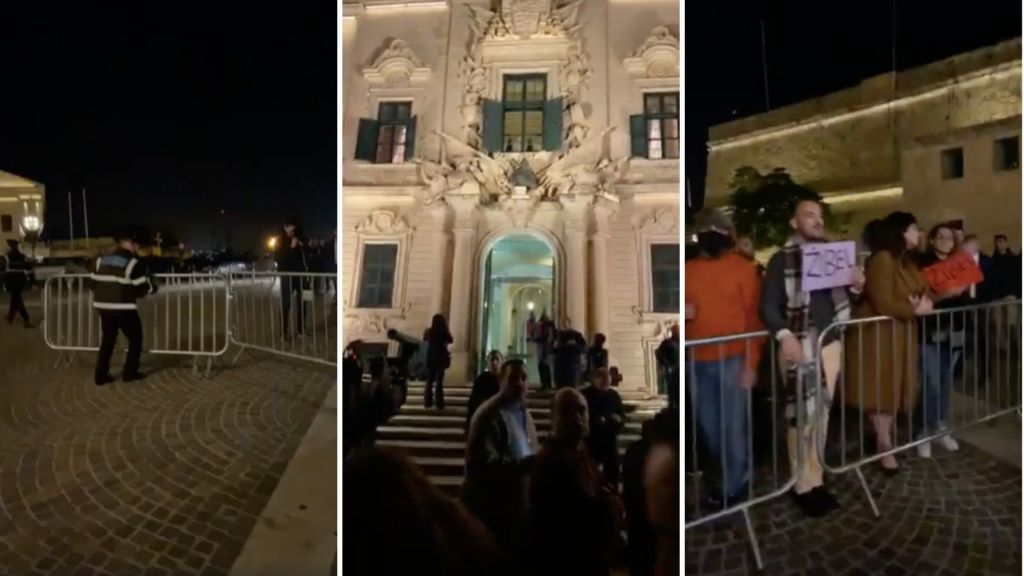 WATCH: Police Erect Barricades At Castille Square As People ...