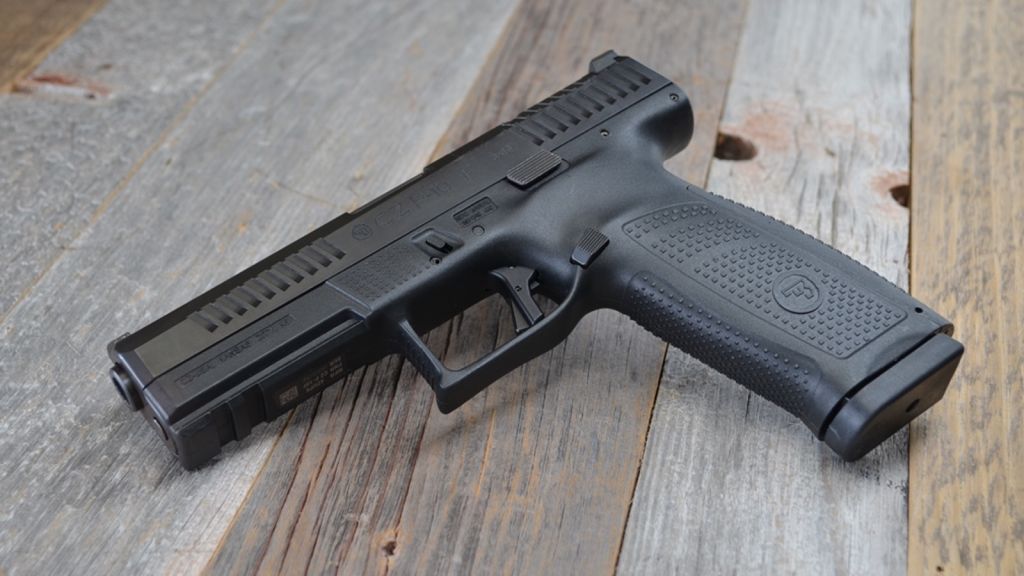 A CZ P10 pistol, the same model that was found in the possession of one of Lassana's alleged killers