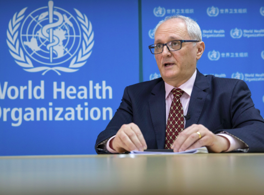WHO representative Dr Gauden Galea addresses China's new virus outbreak