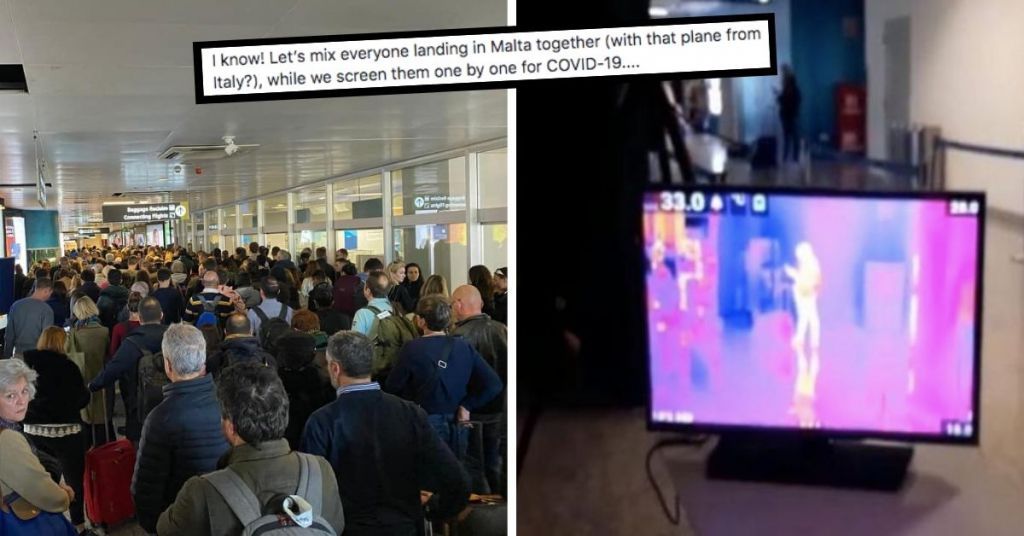 Passengers From Different Flights Aren't Being Separated ...