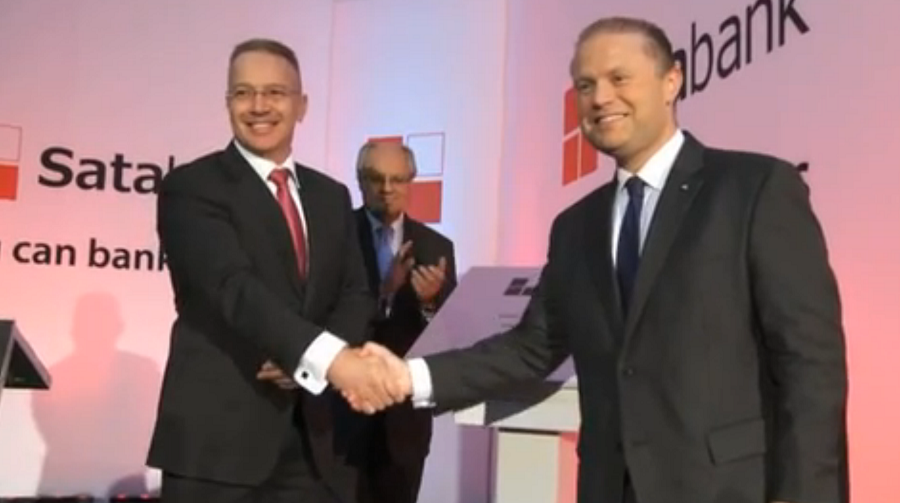 Christo Georgiev with former Prime Minister Joseph Muscat 