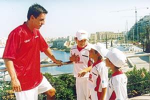 Gary Neville has been coming to Malta for years... Credit: Times of Malta