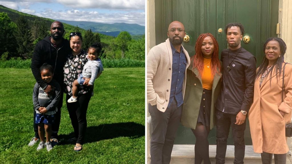 Chigo Ahunanya's family in the US and Malta 