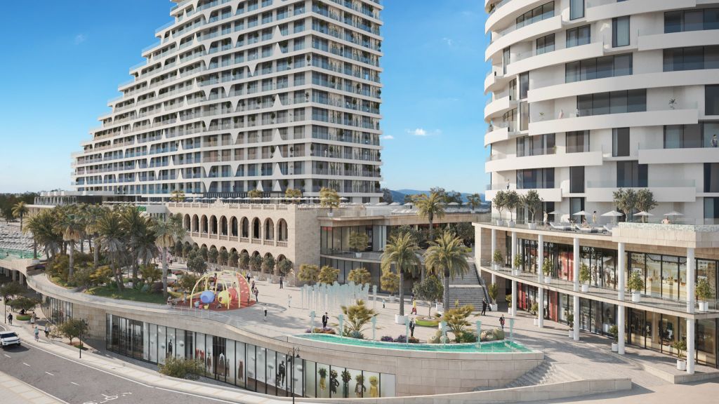 The proposed City Center project in St. George's Bay 