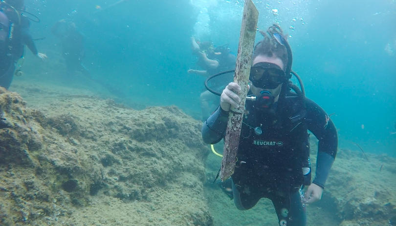 Never miss an opportunity to clean up the sea