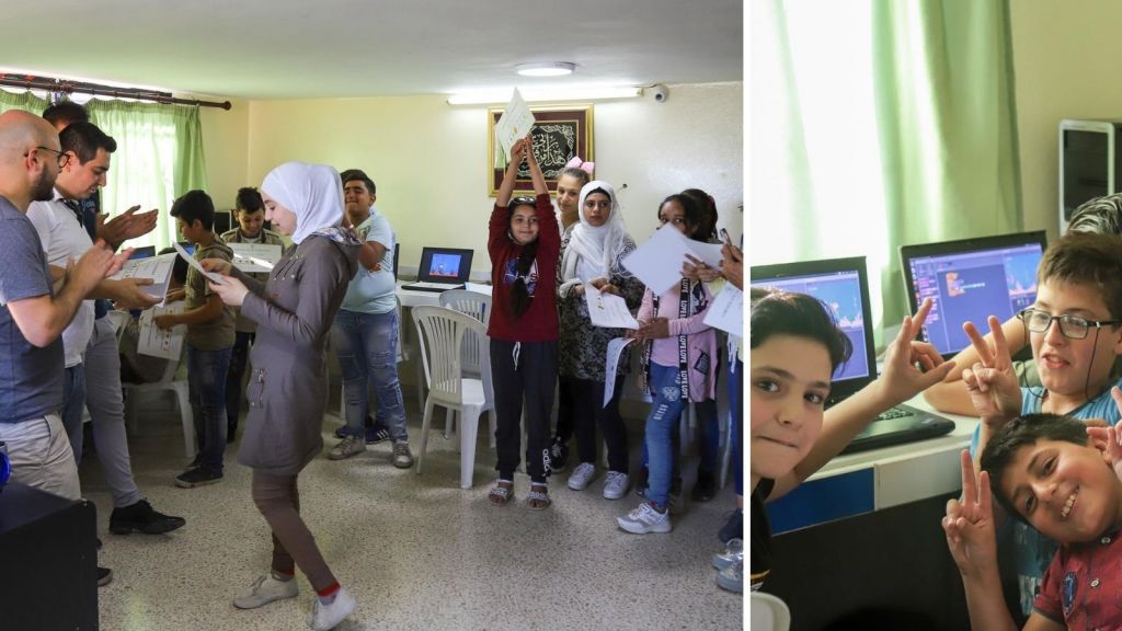 Students graduating from their lessons 