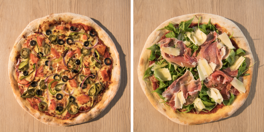 Here's how the pizzas should look! Made by the professionals at Pizza Hut Malta themselves...