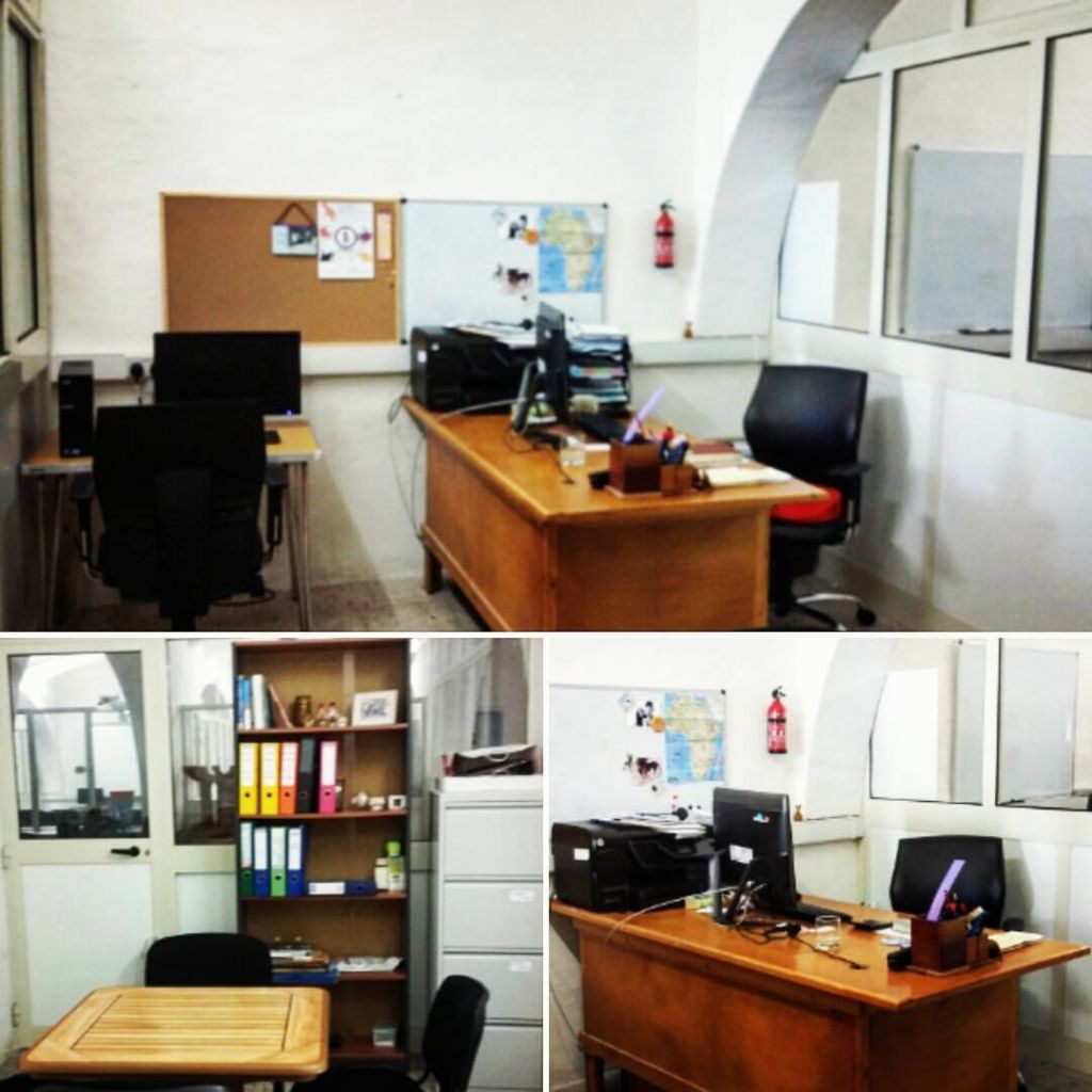 Malta Microfinance's office in the basement of St. Andrews, Valletta