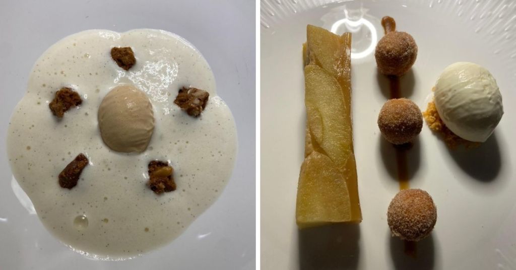 Do not sleep on the potato vanilla mousse, seriously 