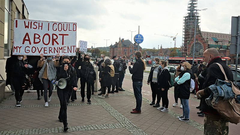 Protests in Gdansk. Photo: Lukasz Katlewa (WikiCommons)