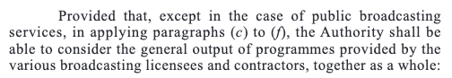 The clause in the Broadcasting Act which Lovin Malta is challenging in court