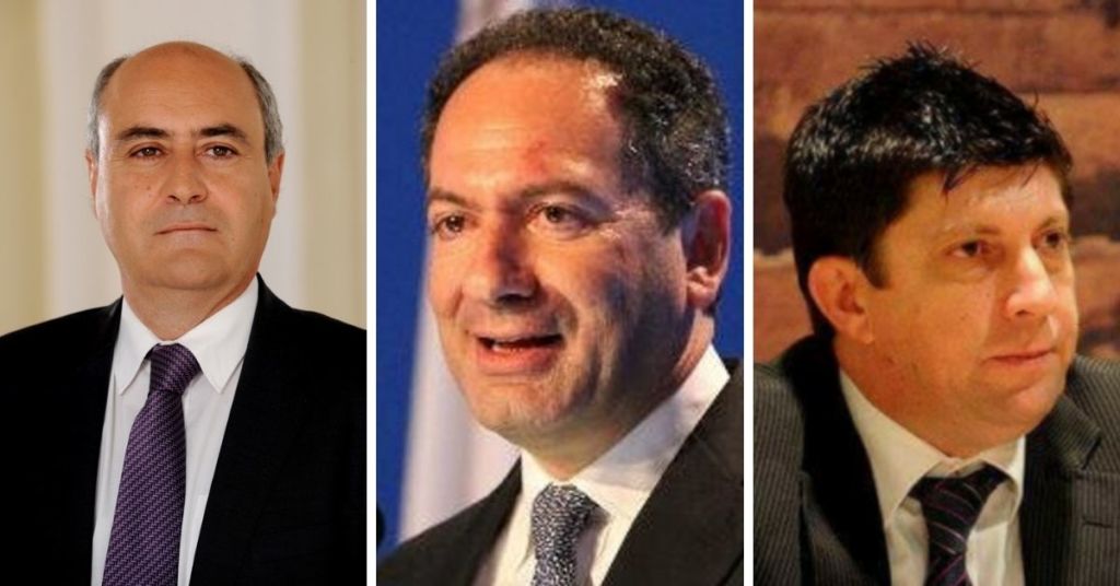 Jose Herrera, Mario DeMarco and Stephen Spiteri
