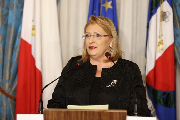 Former President Marie-Louise Coleiro Preca has signed the letter