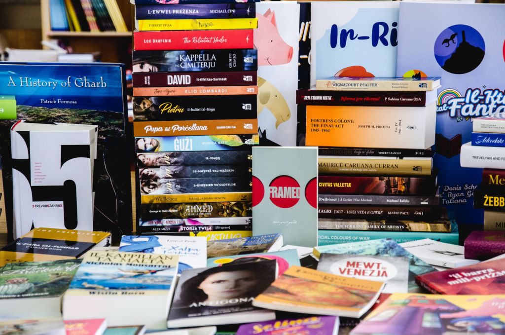 Some Malta-grown publications. Photo: National Book Council 