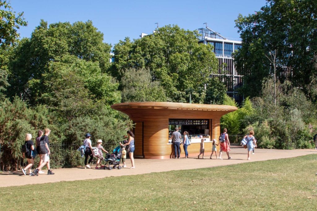 Kiosk in Hyde Park Playground | Photo Credit: Luke Hayes