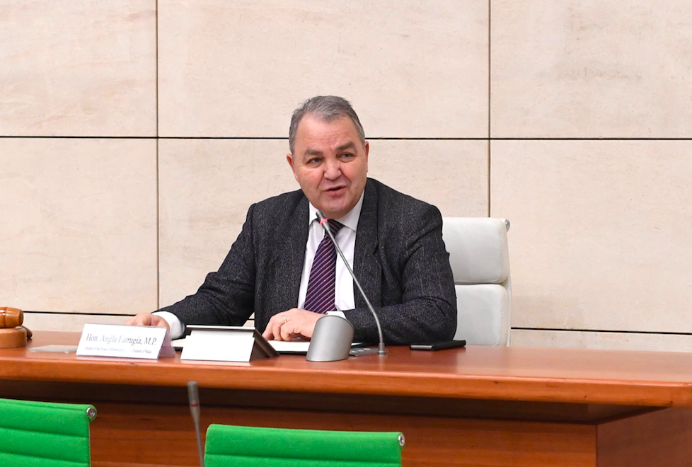 Speaker Anglu Farrugia