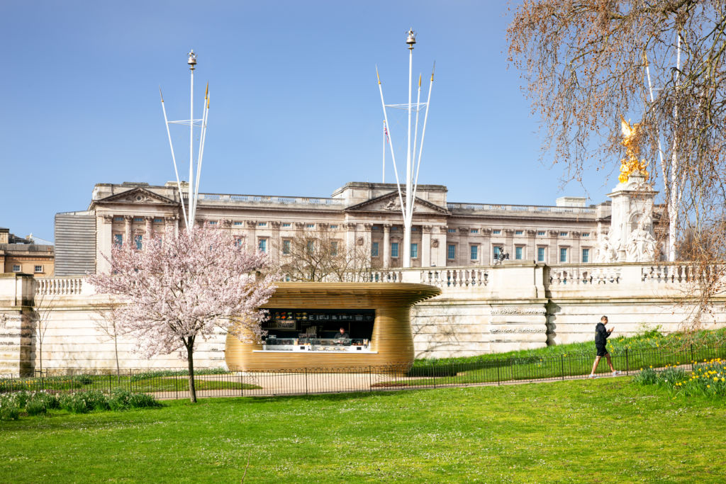 The Horseshoe Bend Kiosk located in St James's Park | Photo Credit: Luke Hayes