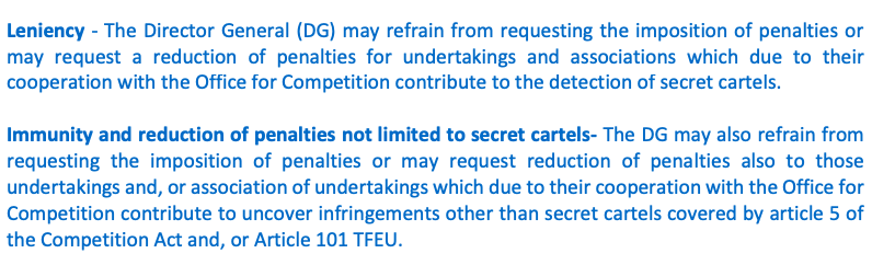 From a public consultation document ahead of the transposition of the ECN+ directive