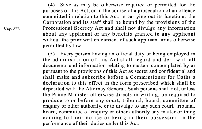 The law cited by Malta Enterprise