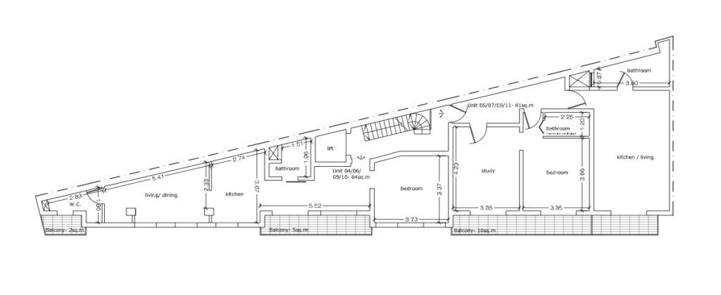 The updated floorplans 