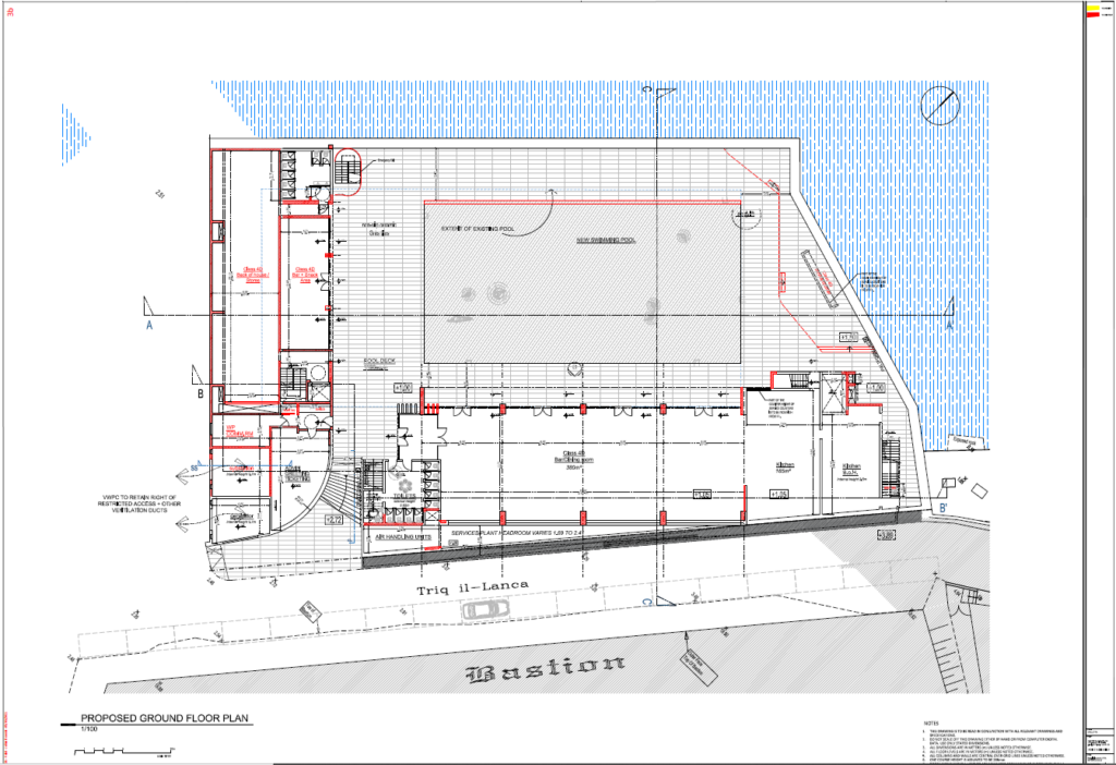 Plans for the pitch