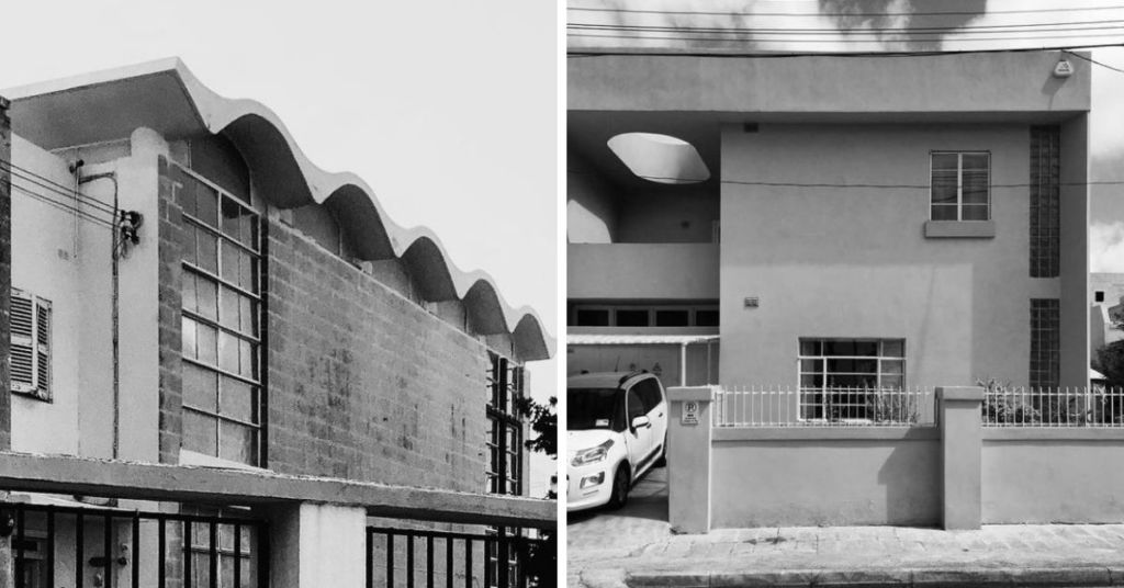 Project: Undulating concrete ceiling,Tal-Virtu Photo Credit (Instagram): davidfeliceap - Project: Semi-detached villa, Balzan - Photo Credit: Author