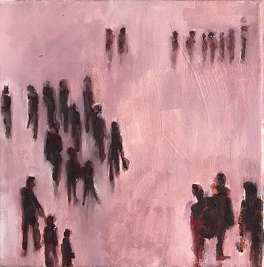 'Cluster 1' by Debbi Bonello | Oil on canvas