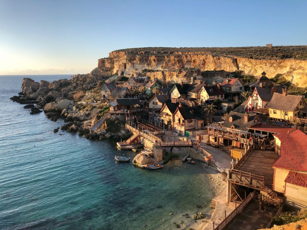 Popeye's Village, situated in Mellieħa