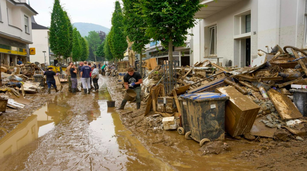 Germany/Belgium Flooding, Euronews