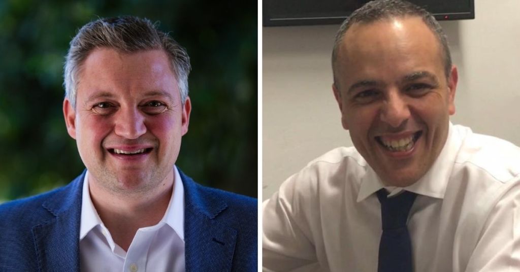 Bencini warned that Joseph Muscat's inaction against Konrad Mizzi (left) and Keith Schembri (right) is largely to blame for Malta's greylisting