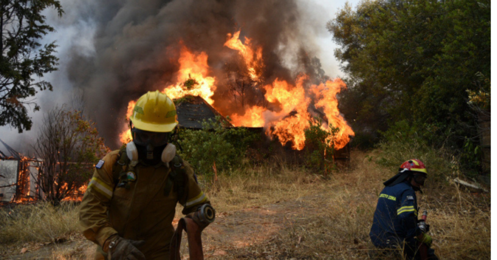 Wildfires in Greece