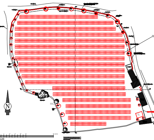 Proposed Solar Farm Layout