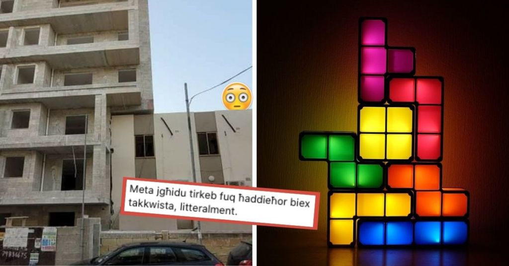 Tetris Malta: This Building Is Casually Masquerading As A Video Game Block