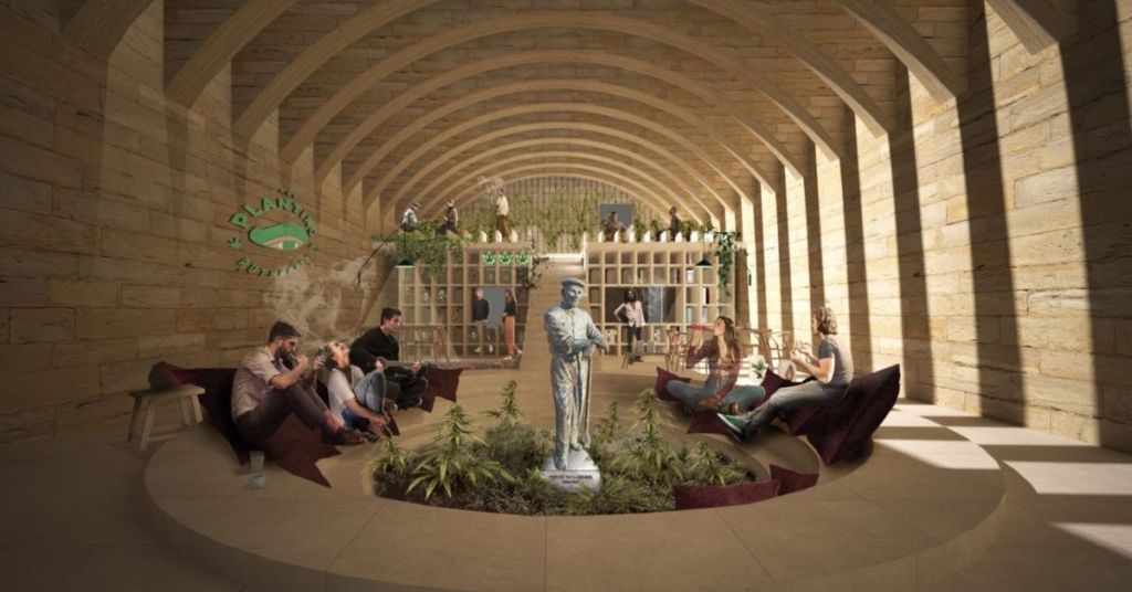 A render of the interior of the ‘Planting Authority‘, Lovin Malta’s 2020 April Fool’s joke
