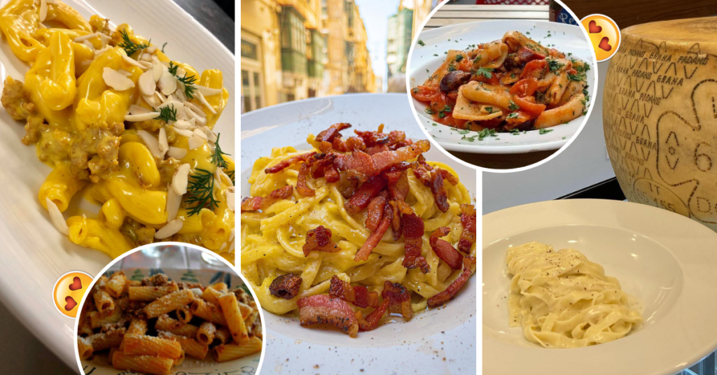 8 Maltese Restaurants Serving Pasta That Will Leave You Feeling Saucy