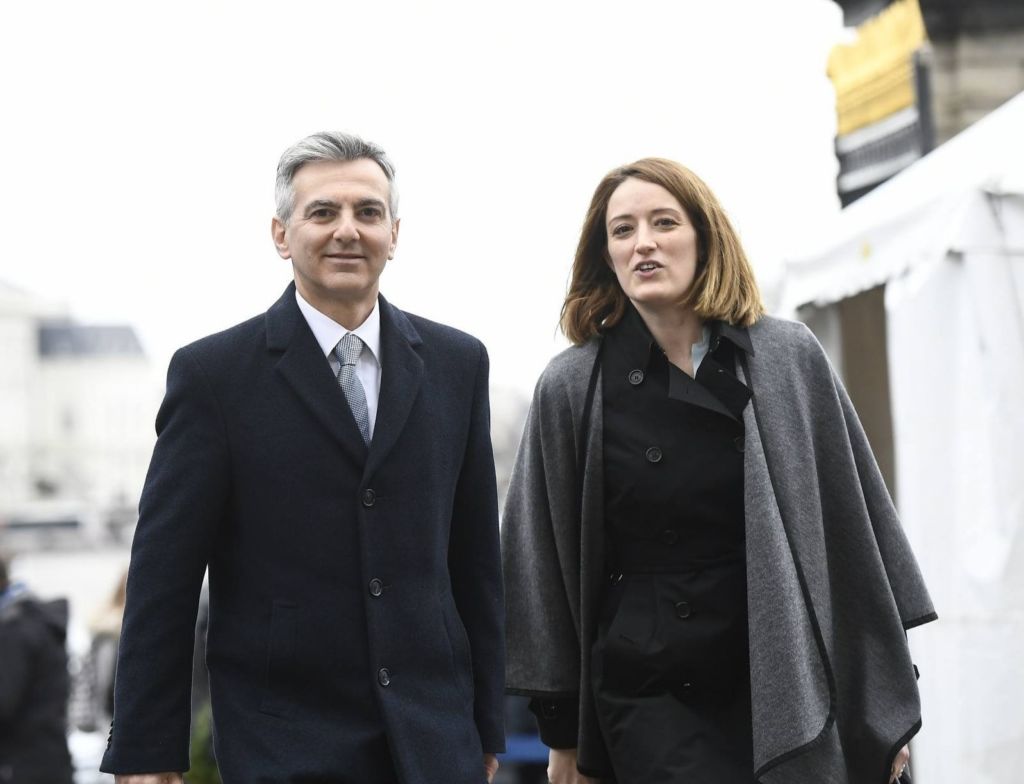 Roberta Metsola with Simon Busuttil (Photo: Roberta Metsola)